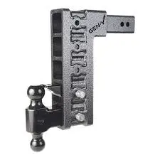 Gh-1625 Gen-Y Ball Mount 2.5" Class V 32,000 Lb. Mega-Duty 5 Port With 2" & 2 5/16" Hitch Balls & Pintle Hook 1