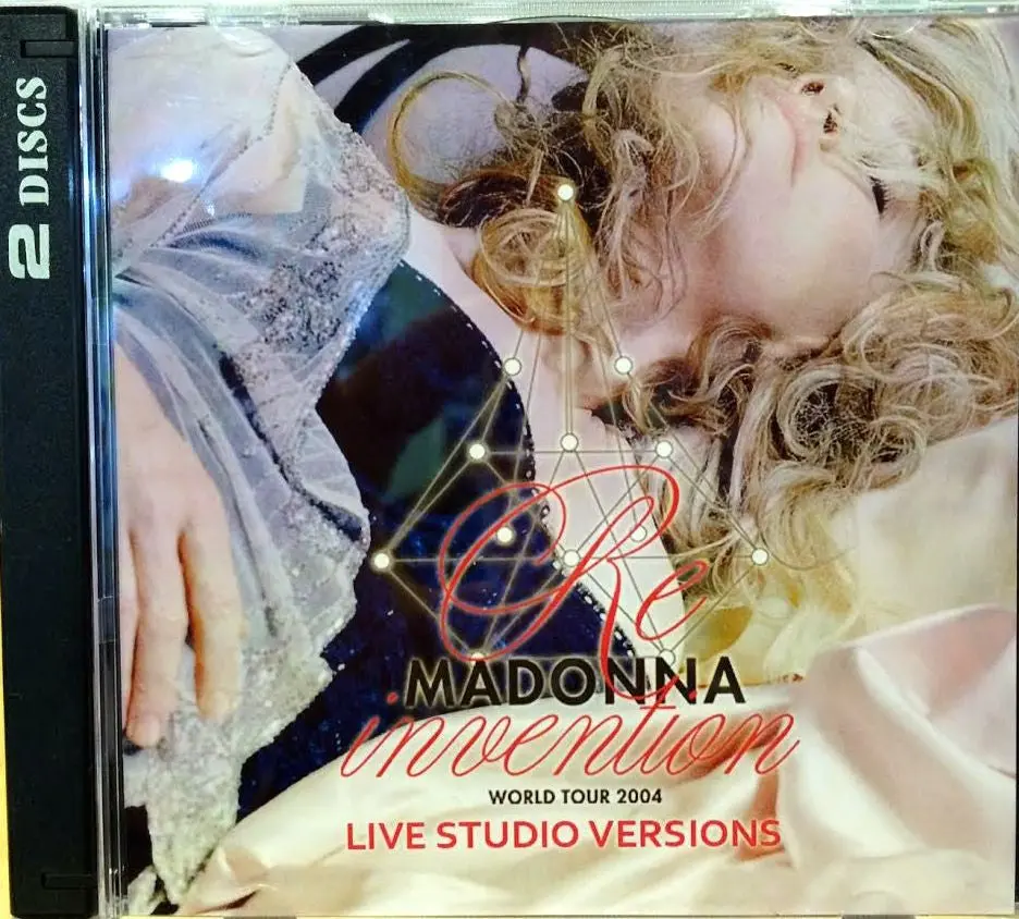 Madonna Re-Invention  Tour - Studio Versions Double Cd Set 1