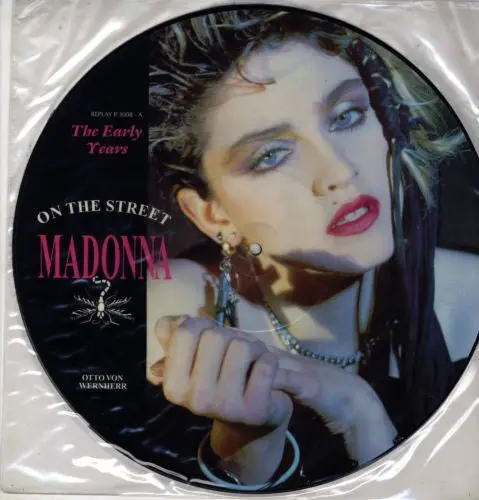 Madonna (Picture Disc) On The Street - Lp Vinyl 1