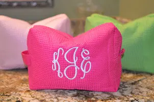 Monogrammed Cosmetic Case 1