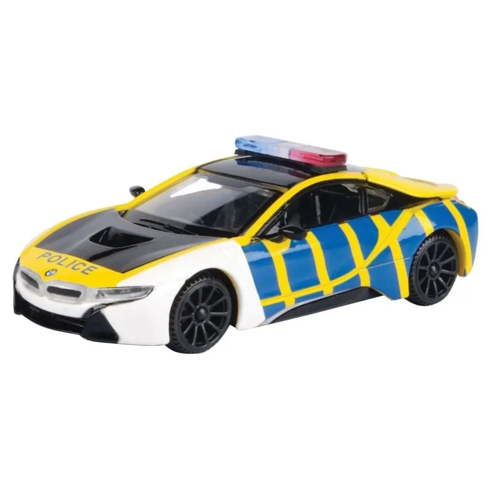 Bmw I8 Coupe Police Series Diecast Model Car 1:43 Scale (Approx. 10–11Cm) Collectible 1