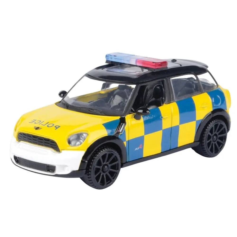 Mini Cooper S Countryman Police Series Diecast Model Car 1:43 Scale (Approx. 10–11Cm) Collectible 1