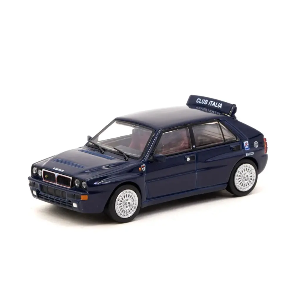 Lancia Delta Hf Integrale Club Italia Edition Diecast Model Car 1:64 Scale (Approx. 7Cm) Collectible 1